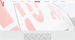 Desktop Screenshot of jouck.be